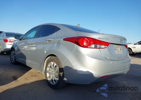 2013 Hyundai Elantra Gls из США, поврежденный, VIN 5NPDH4AE6DH221719